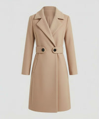 Josephine Coat in Camel