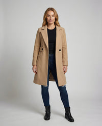 Josephine Coat in Camel