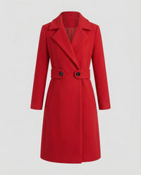 Josephine Coat in Red
