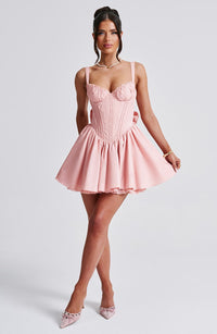 Louisa Mini Dress – Blush
