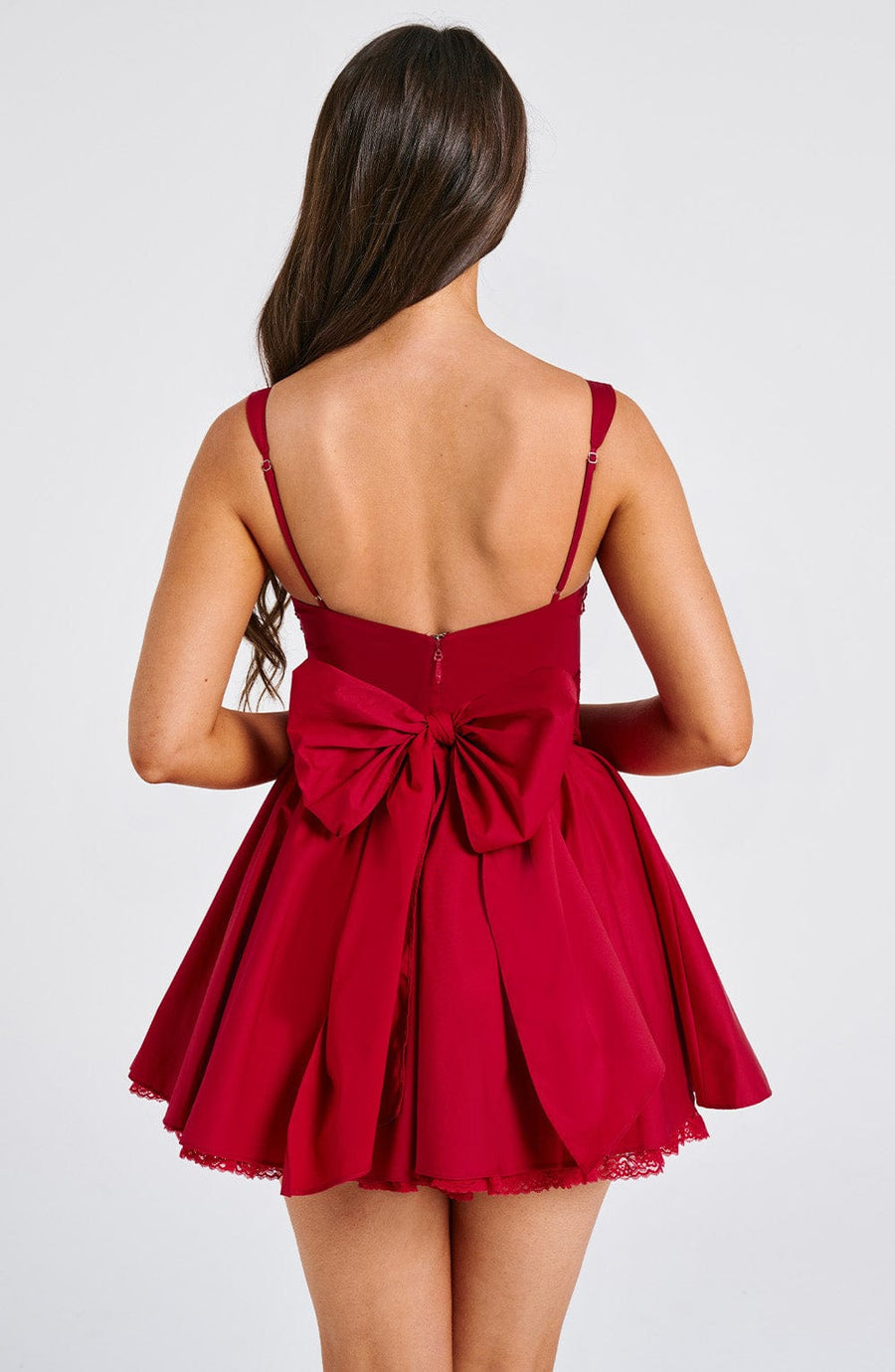 Louisa Mini Dress – Red