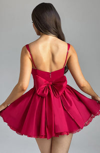 Louisa Mini Dress – Red
