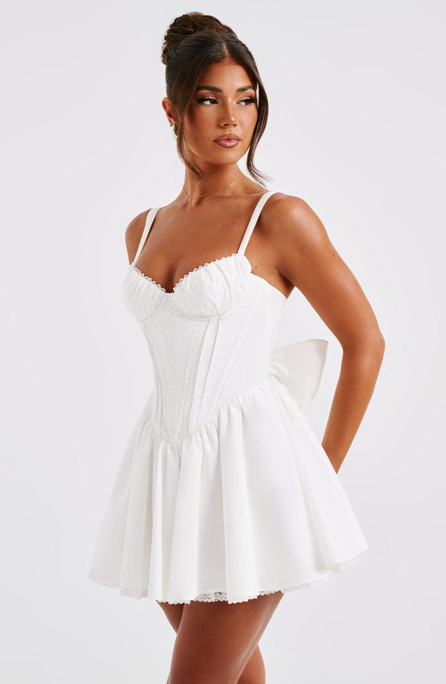 Louisa Mini Dress – White
