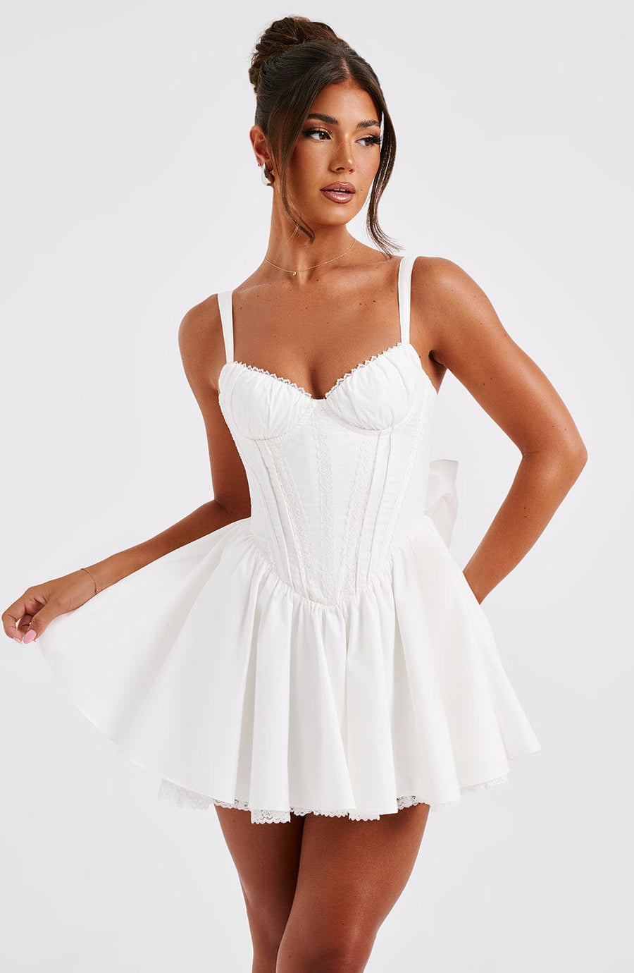 Louisa Mini Dress – White