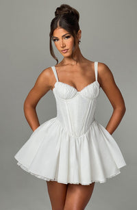 Louisa Mini Dress – White