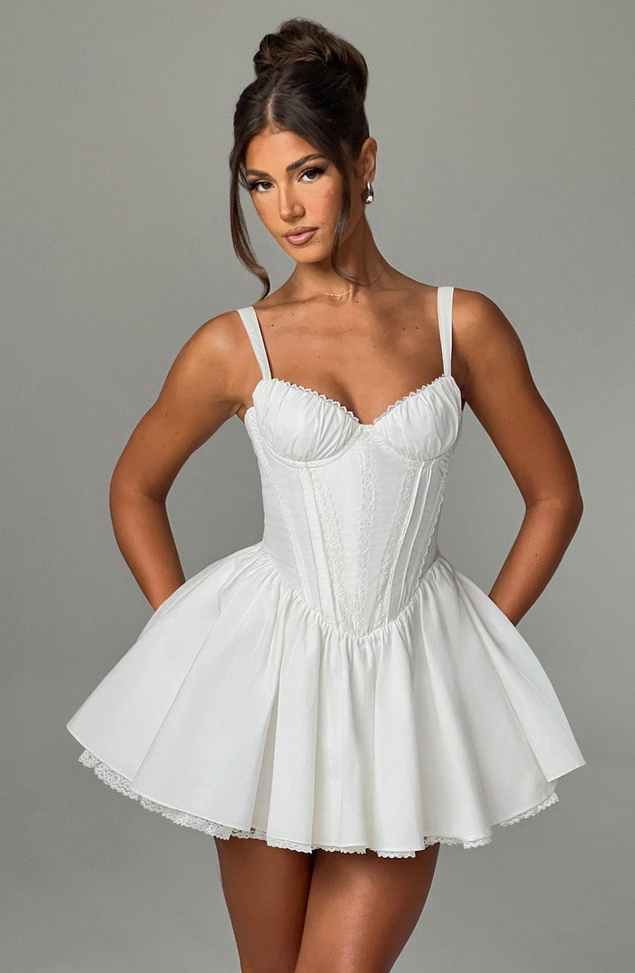 Louisa Mini Dress – White