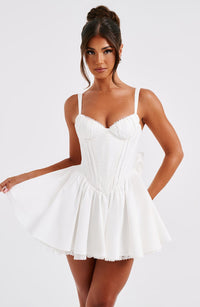 Louisa Mini Dress – White