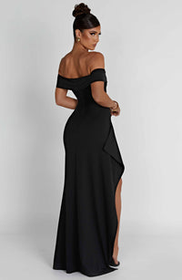 Aurelie Maxi Dress – Black