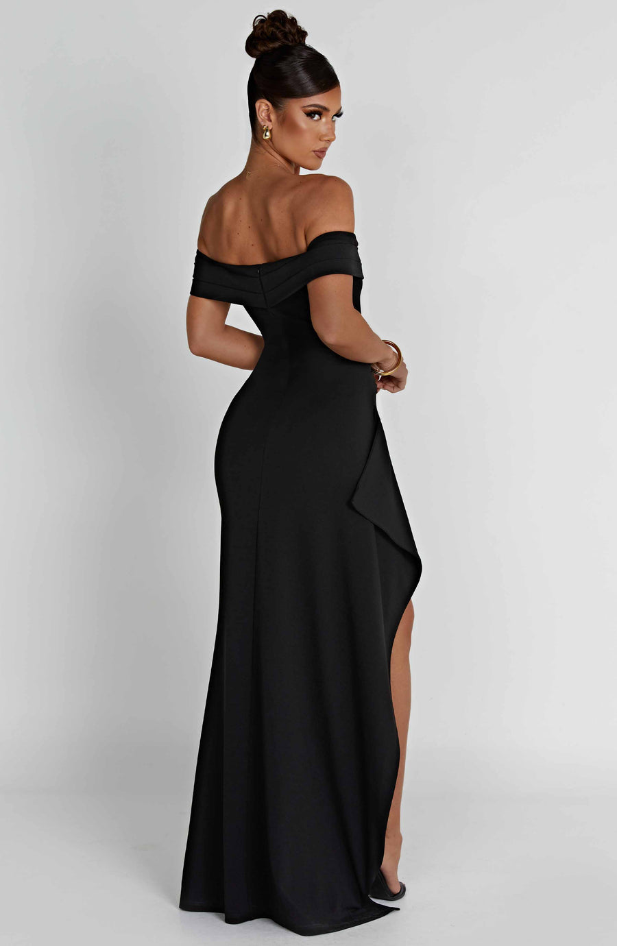 Aurelie Maxi Dress – Black