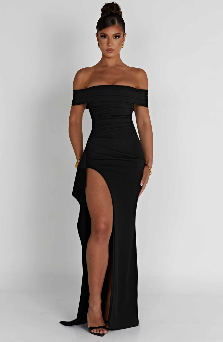 Aurelie Maxi Dress – Black