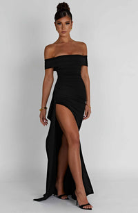 Aurelie Maxi Dress – Black