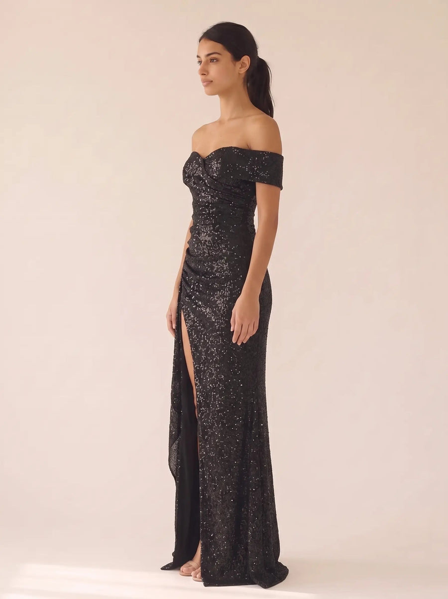 Joyce Black Sparkle 3