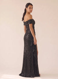 Joyce Black Sparkle 6