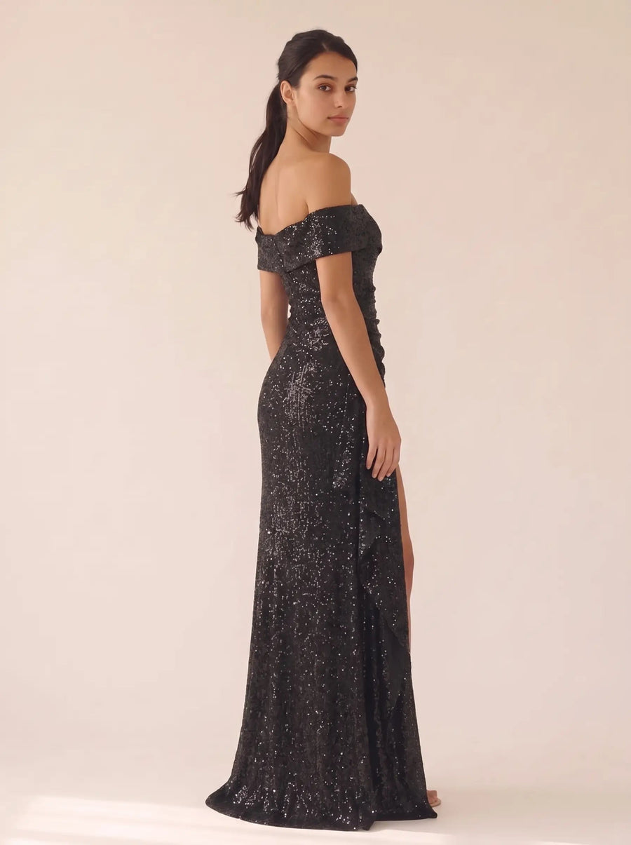 Joyce Black Sparkle 6