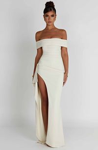 Aurelie Maxi Dress – Ivory