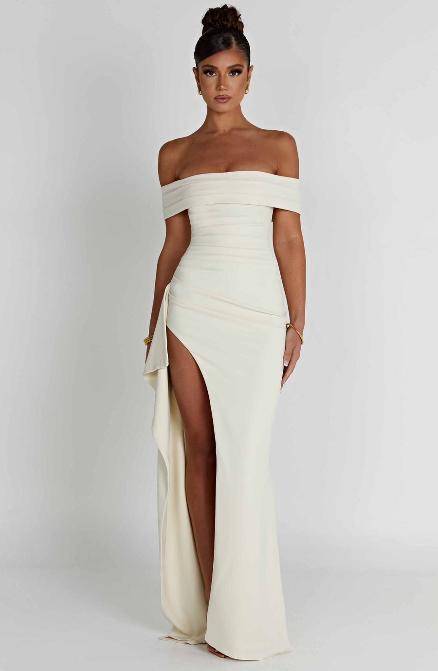 Aurelie Maxi Dress – Ivory