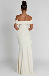 Aurelie Maxi Dress – Ivory