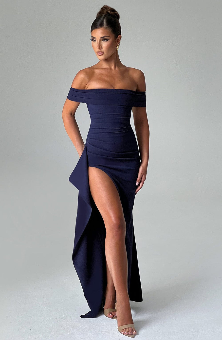 Aurelie Maxi Dress – Navy