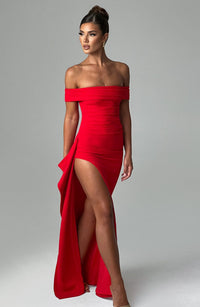 Aurelie Maxi Dress – Red