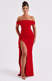 Aurelie Maxi Dress – Red