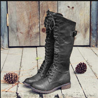 Maria | Women's Lace-Up Riding Boots