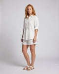 Juliana Casual Linen Blouse