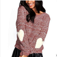 Juliana Knit Sweater in Burgundy