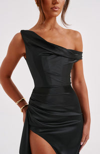 Catalina Maxi Dress – Black
