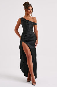 Catalina Maxi Dress – Black