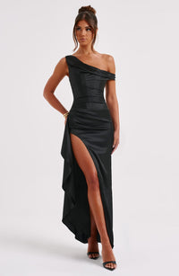 Catalina Maxi Dress – Black