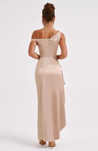 Catalina Maxi Dress – Champagne