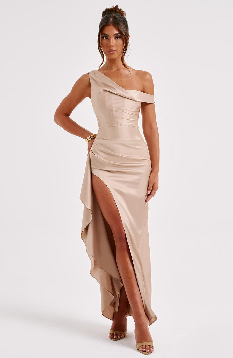 Catalina Maxi Dress – Champagne