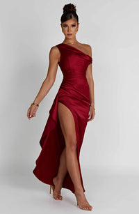 Catalina Maxi Dress – Wine