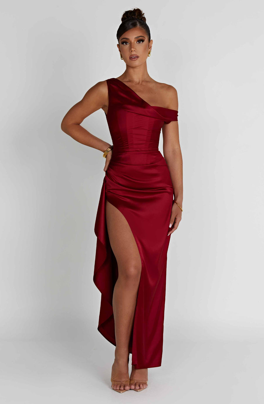 Catalina Maxi Dress – Wine