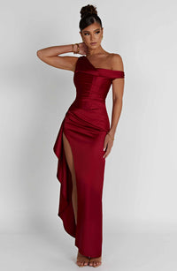 Catalina Maxi Dress – Wine