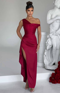Catalina Maxi Dress – Wine