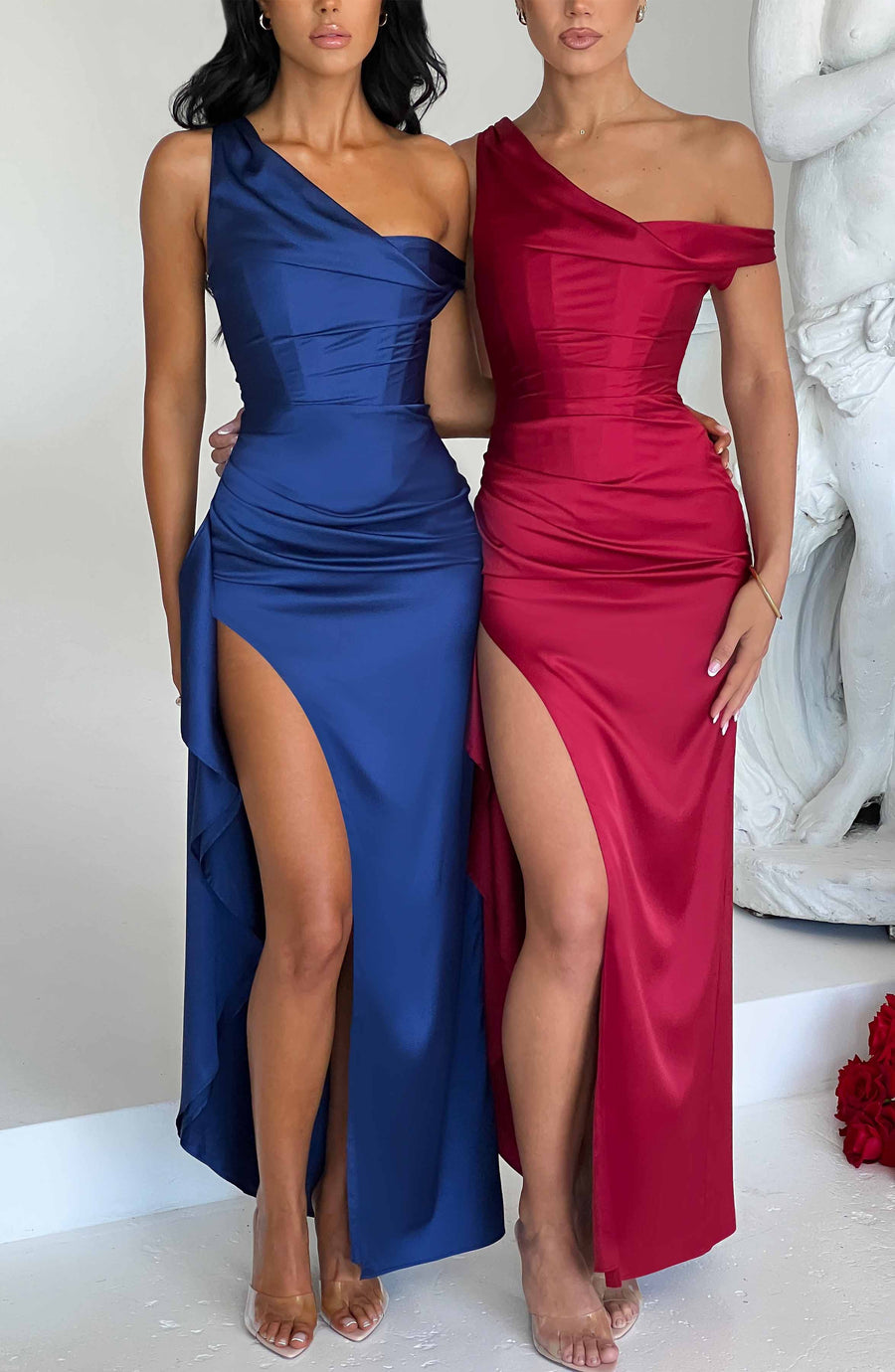 Catalina Maxi Dress – Wine