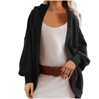 Juliette Casual Knit Cardigan in Black