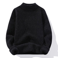 Juliette Casual Knit Sweater in Black