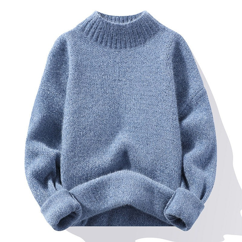 Juliette Casual Knit Sweater in Blue