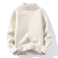 Juliette Casual Knit Sweater in Cream