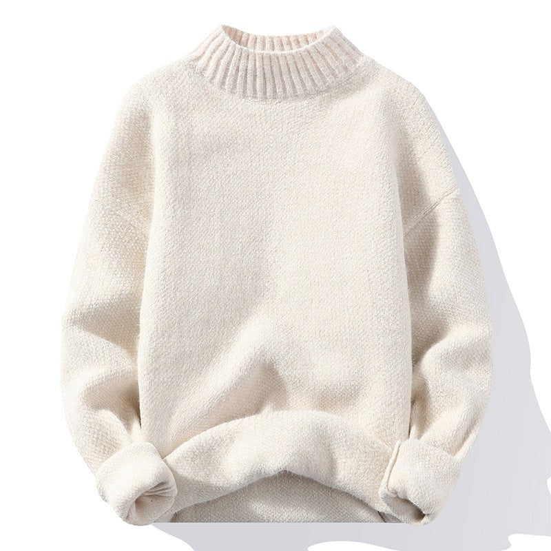 Juliette Casual Knit Sweater in Cream