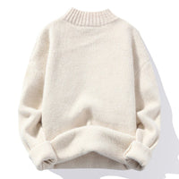 Juliette Casual Knit Sweater in Khaki