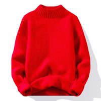 Juliette Casual Knit Sweater in Red