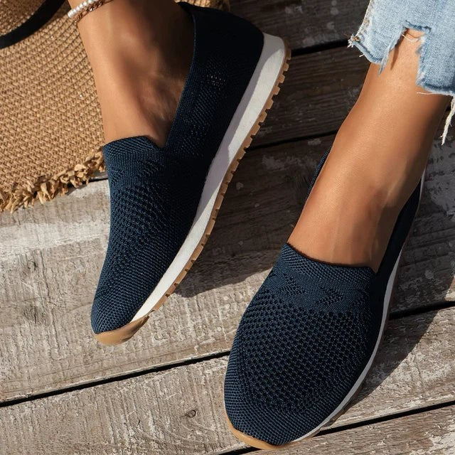 Juliette Orthopaedic Shoes in Navy