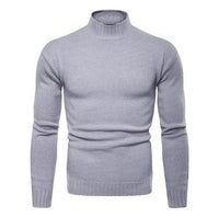 Juliette Sweater with Stand Collar in Green