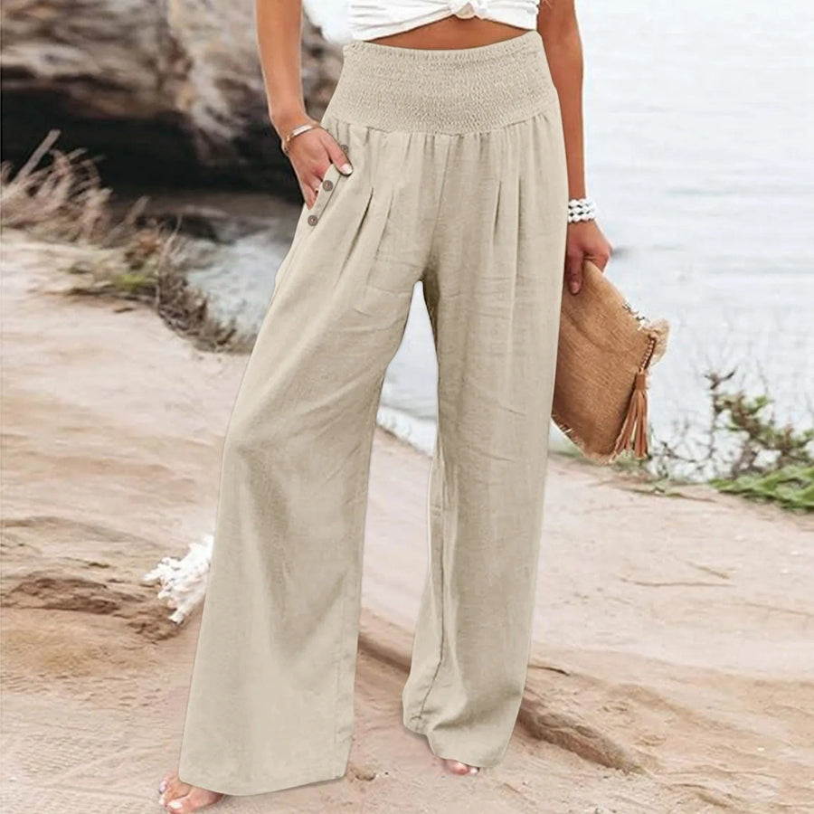 Juliette Trousers in Beige