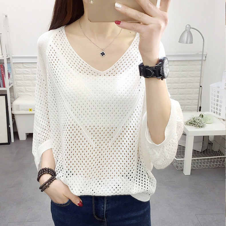 Juna Airy Knit Blouse