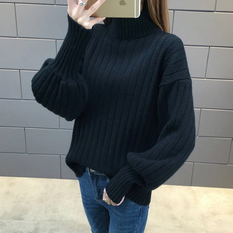 Juna Knit Sweater in Black