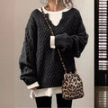 Juna Knit Sweater with V-Neck